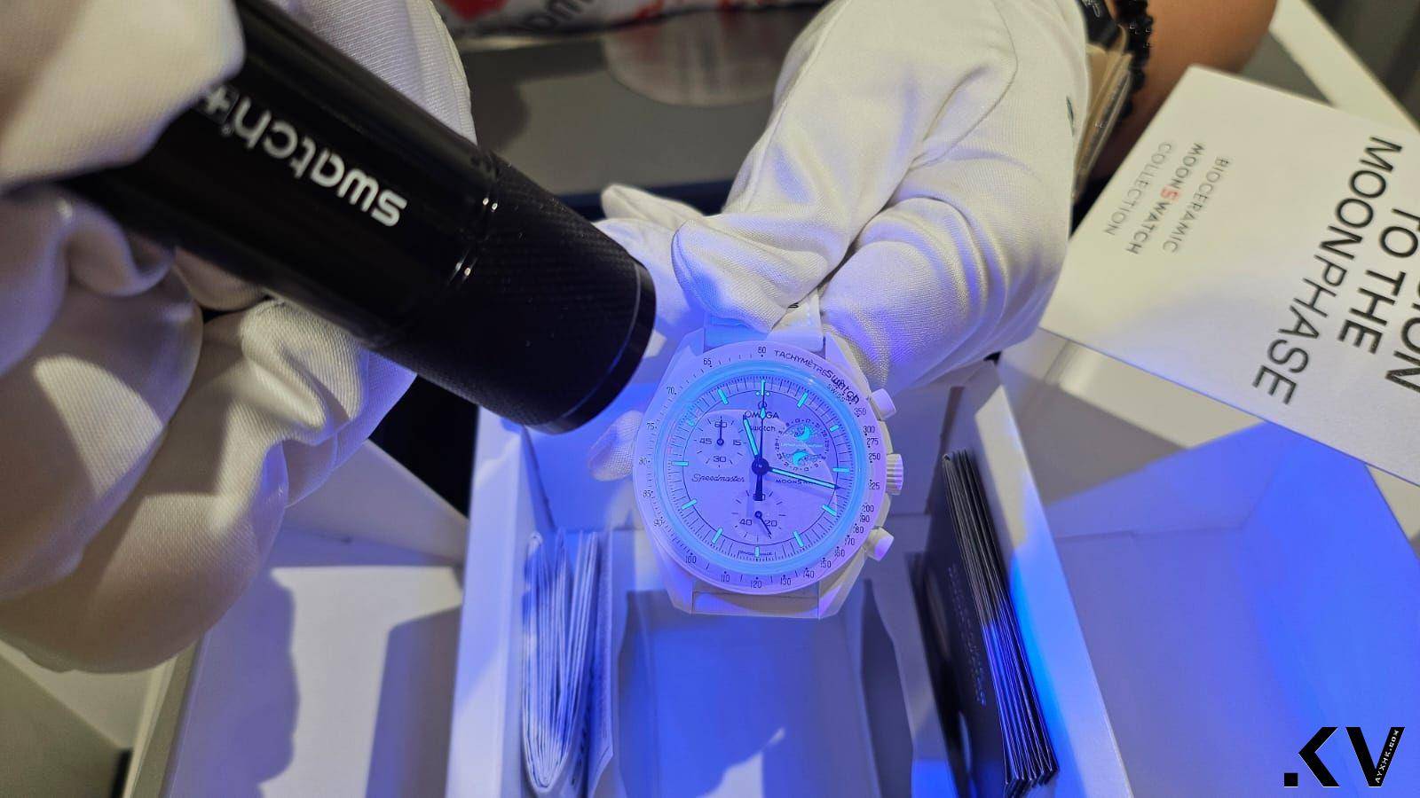 Swatch欧米茄史努比联名表1小时卖光　铁粉排20小时抢到手 奢侈品牌 图2张